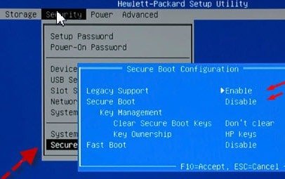 رفع ارور Security Boot Fail | رایانه کمک تلفنی