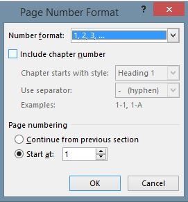 شماره گذاری صفحات در ورد از صفحه ای به غیر از صفحه اول | تعمیر کیس