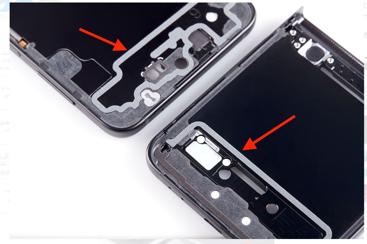 تست مقاومت گوشی گلکسی زد فولد 3 | تعمیر لپ تاپ تلفنی